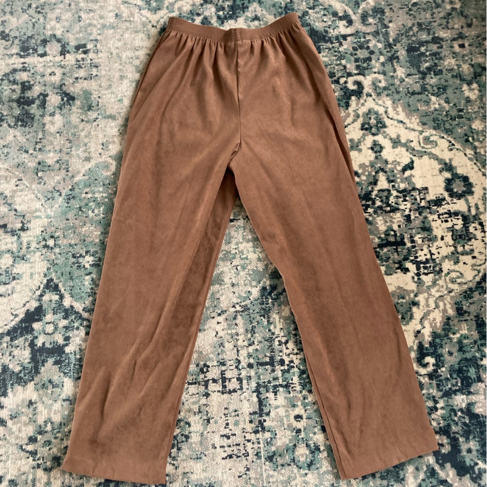 Faux Suede Pants